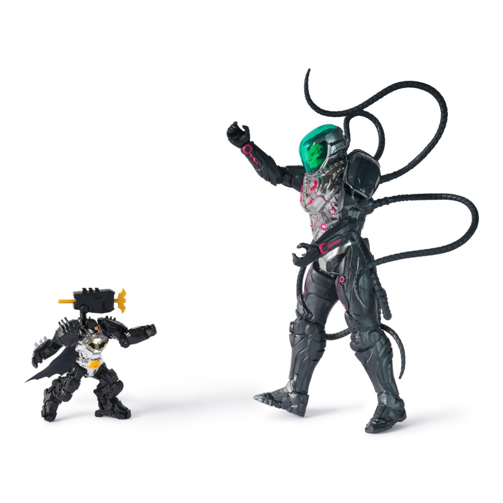 Dc metal force set figurine de actiune brainiac vs batman [6]