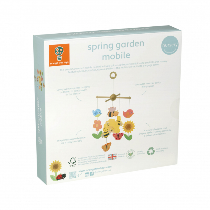 Decoratie mobila pentru patul bebelusilor, Orange Tree Toys, varsta 0 - 1 ani, Baiat, Fata [3]