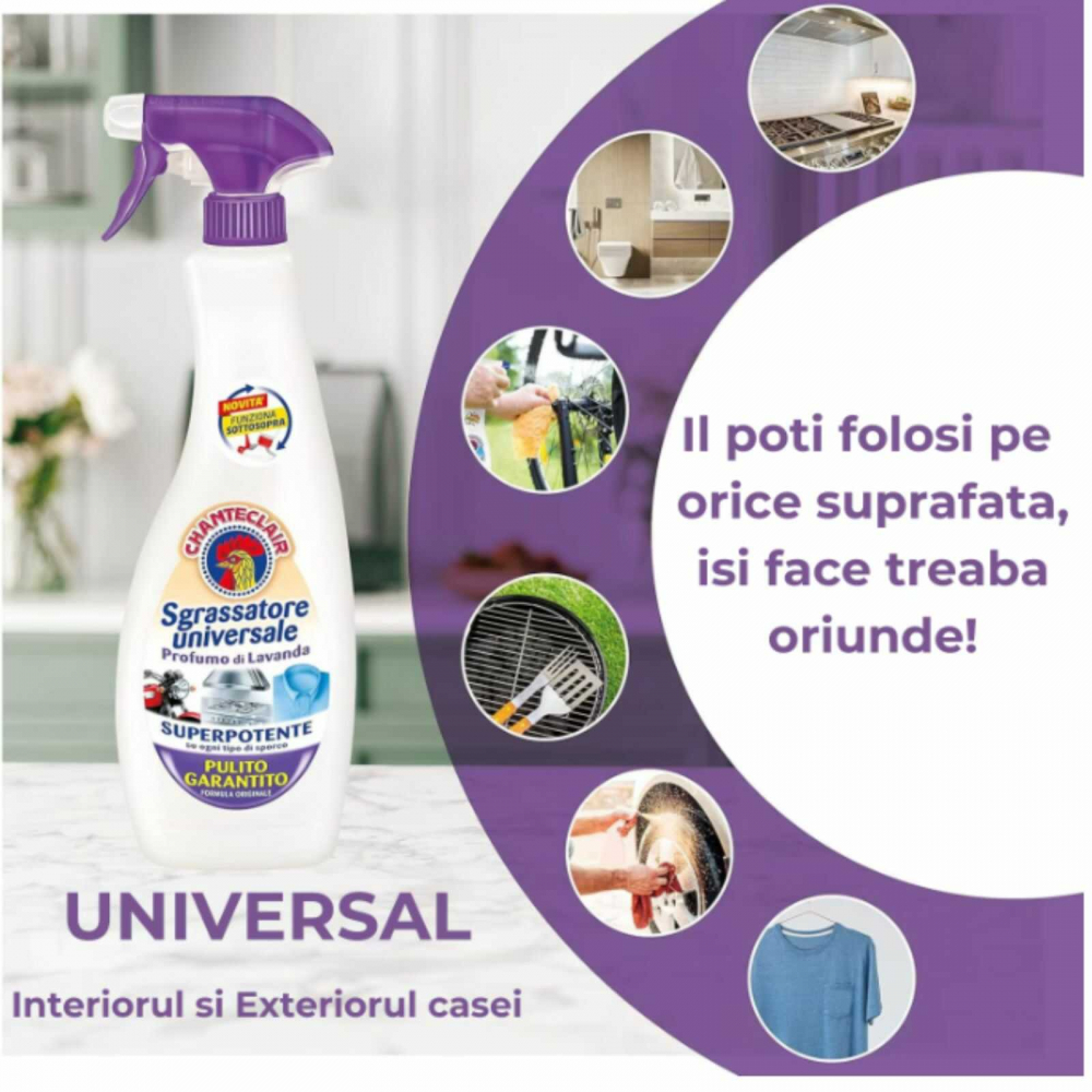 Sgrassatore degresant universal spray, 600ml, lavanda [3]