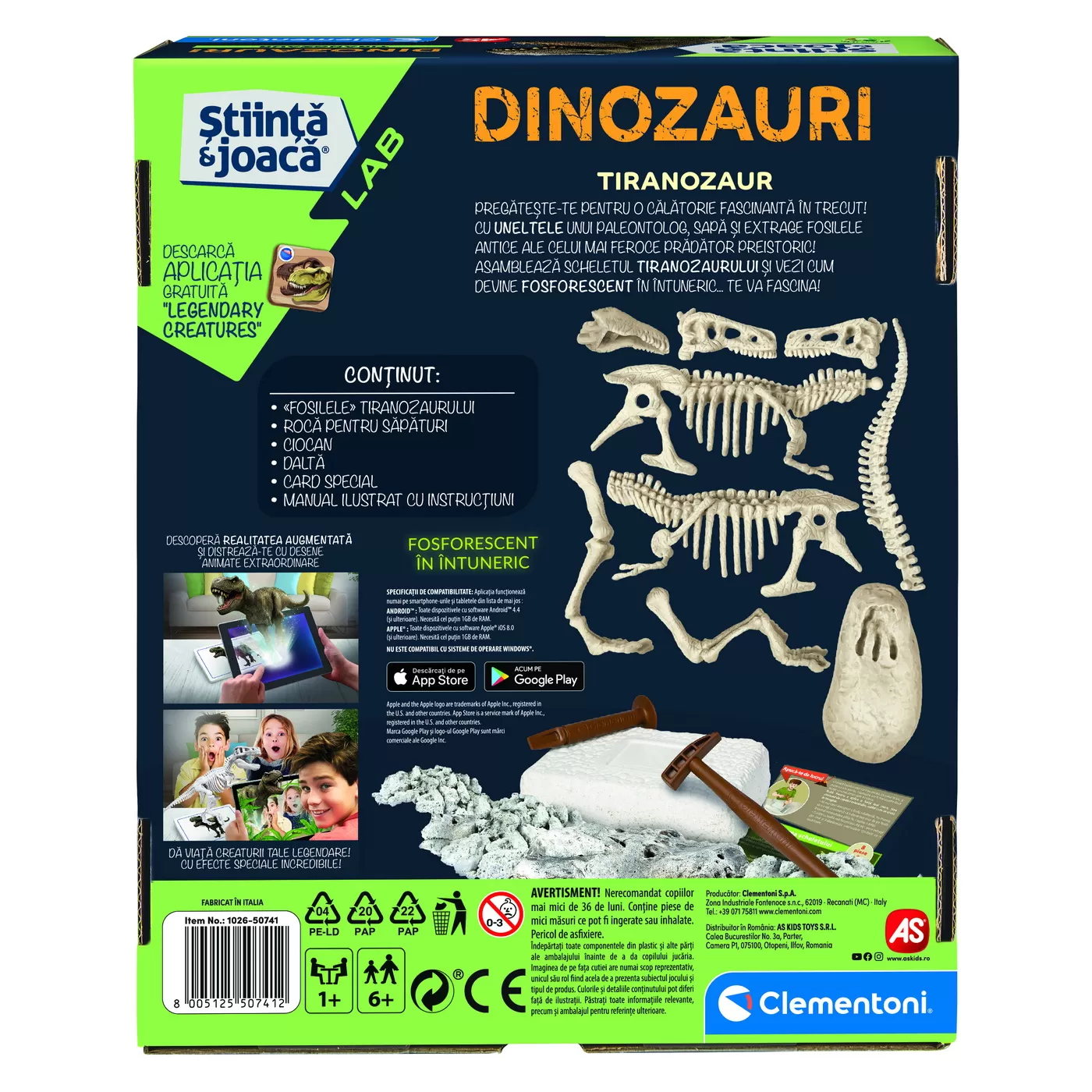 Stiinta si Joaca: Tiranozaur T-Rex, descopera dinozaurii, varsta de la 6 ani la 9 ani [7]