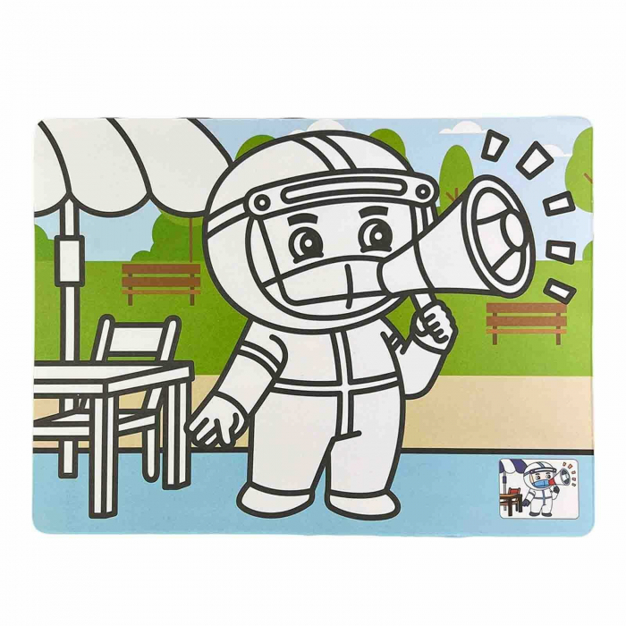 Planse de razuit, desene cu nisip colorat, 9 culori, Fetita Fashion [1]