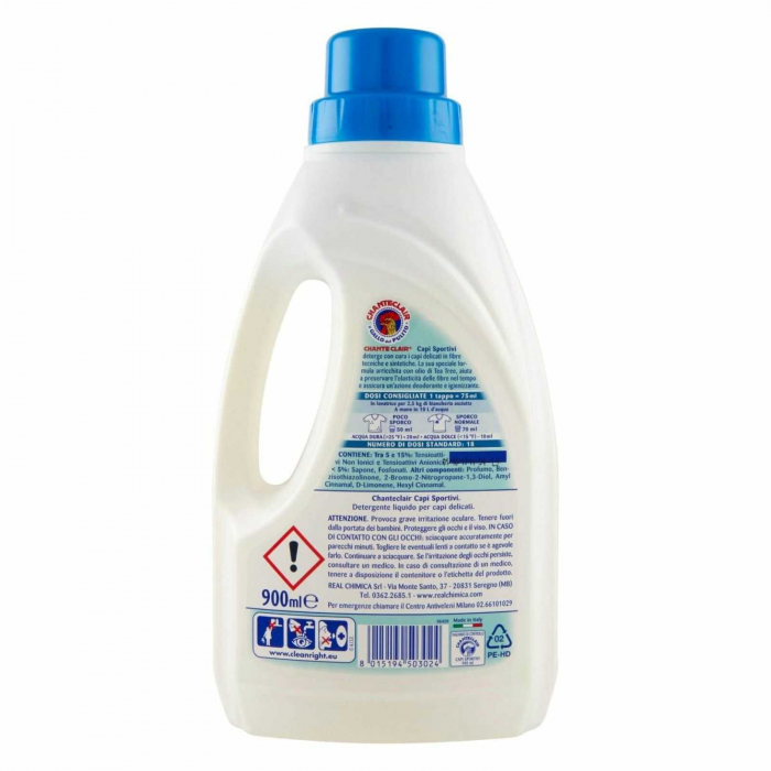 ChanteClair, Detergent Rufe Haine Sintetice, Capi Sportivi, 18 spalari [2]