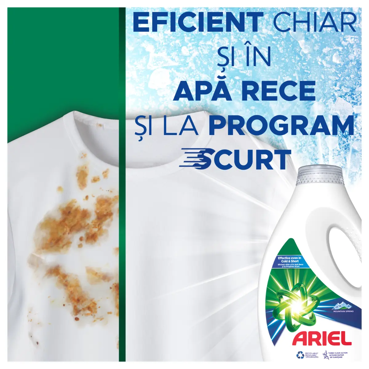Detergent lichid Ariel Mountain Spring, 60 spalari, 3l [2]