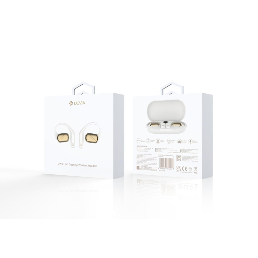 Devia Casti Bluetooth OWS Lite1 Open-Ear Wireless Bej [6]
