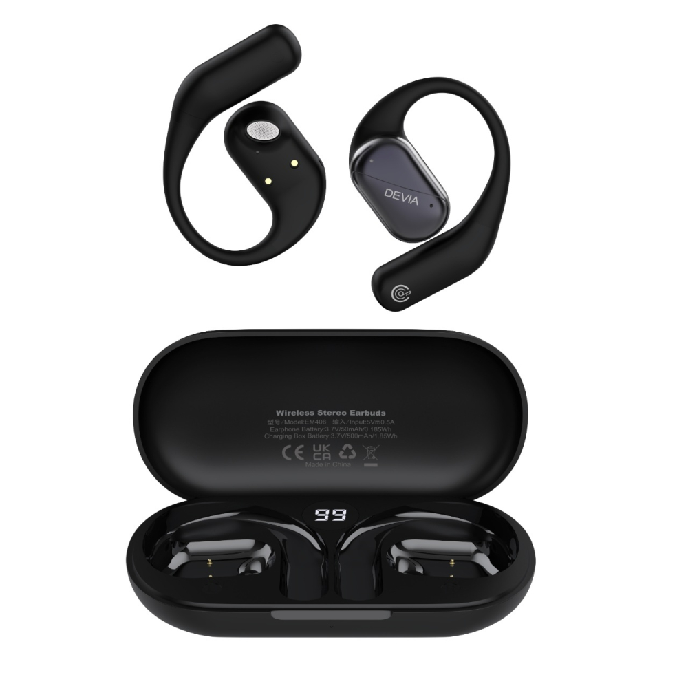 Devia Casti Bluetooth Wireless Open-Ear OWS Lite1 Negru [5]