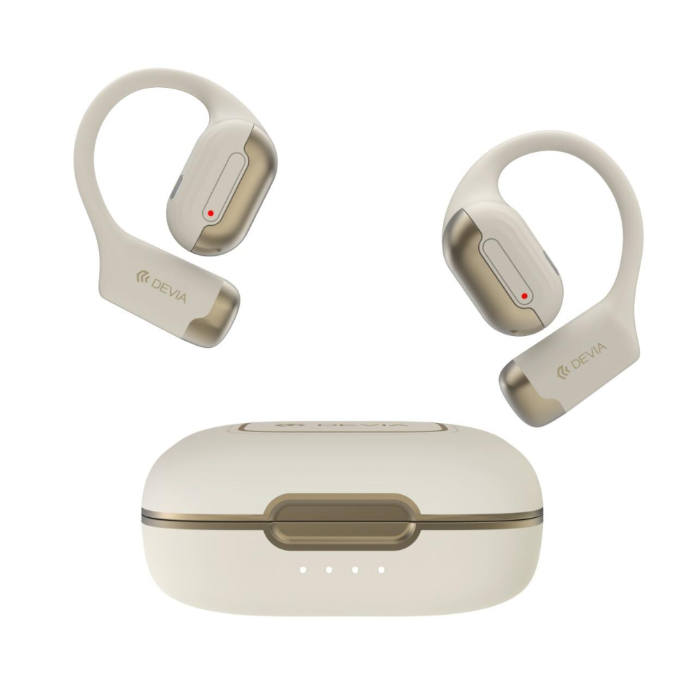Devia Casti Bluetooth Wireless Open-Ear OWS Pro1 Bej [4]