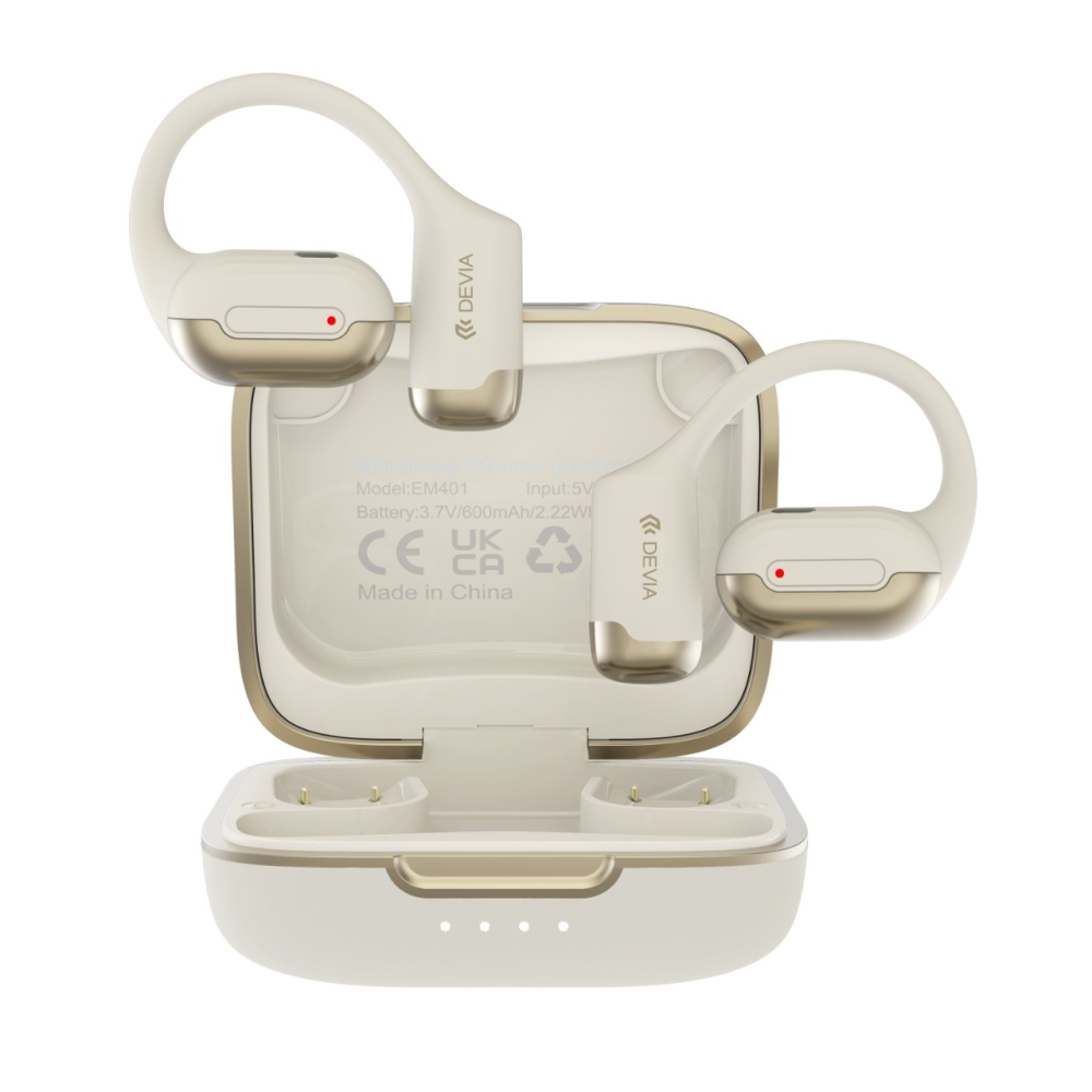 Devia Casti Bluetooth Wireless Open-Ear OWS Pro1 Bej [9]