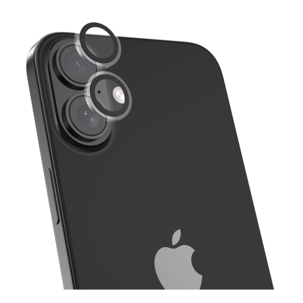 Devia Folie Sticla Camera Peak Series Crystal iPhone 16 / 16 Plus pachet de 2 buc Transparent [10]