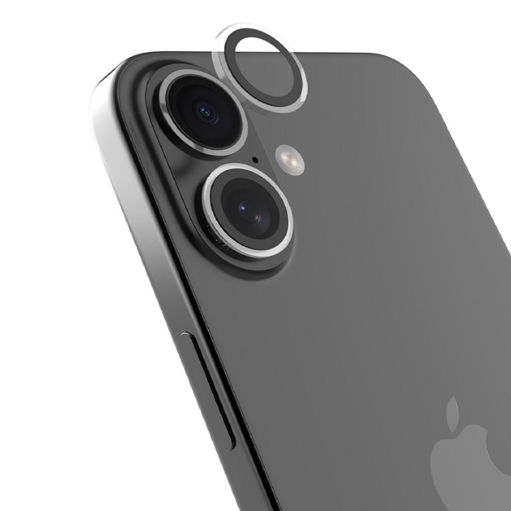 Devia Folie Sticla Camera Peak Series Crystal iPhone 17, Transparent, pachet de 2 buc [3]