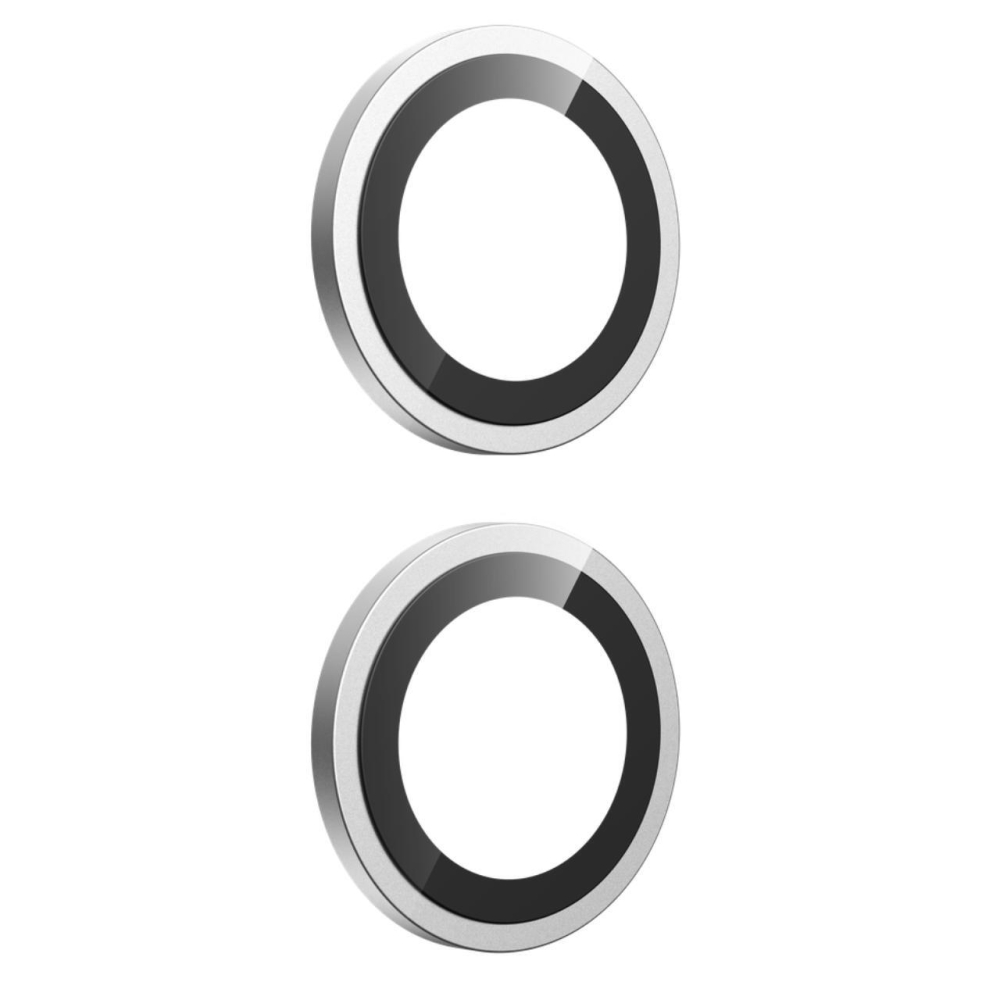 Devia Folie Sticla Camera Peak Series iPhone 17 Argintiu, pachet de 2 buc [2]
