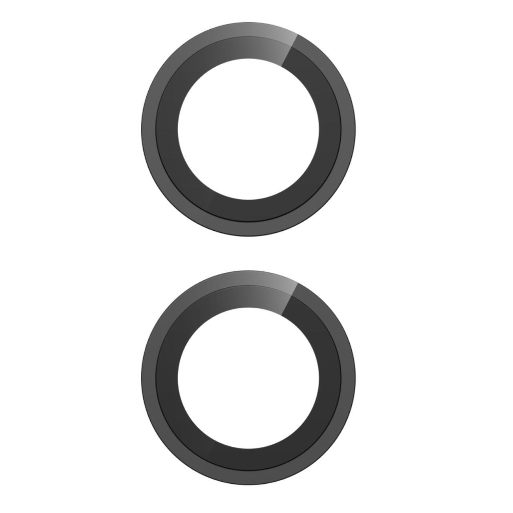 Devia Folie Sticla Camera Peak Series iPhone 17 Negru, pachet de 2 buc [2]