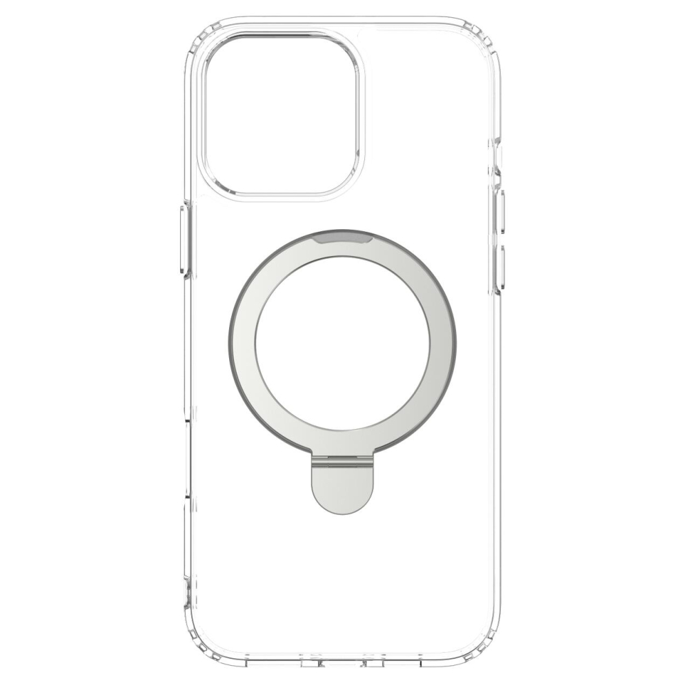 Devia Husa Clean Series Magnetic Shockproof iPhone 16 Pro Max cu suport Transparent [7]