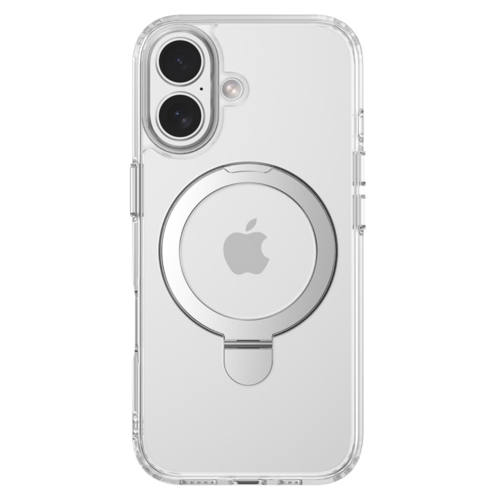 Devia Husa Clean Series Magnetic Shockproof iPhone 17 Transparent, cu suport [3]
