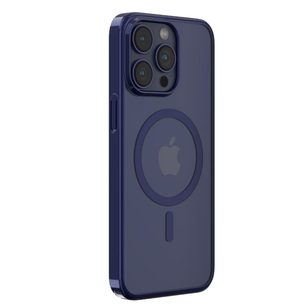 Devia Husa Glimmer Series Magnetic iPhone 15 Pro Albastru [3]
