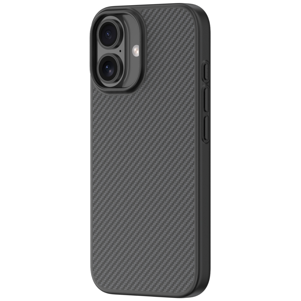 Devia Husa Kevlar Series Ultra-thin MagSafe Shockproof iPhone 16 Negru [2]