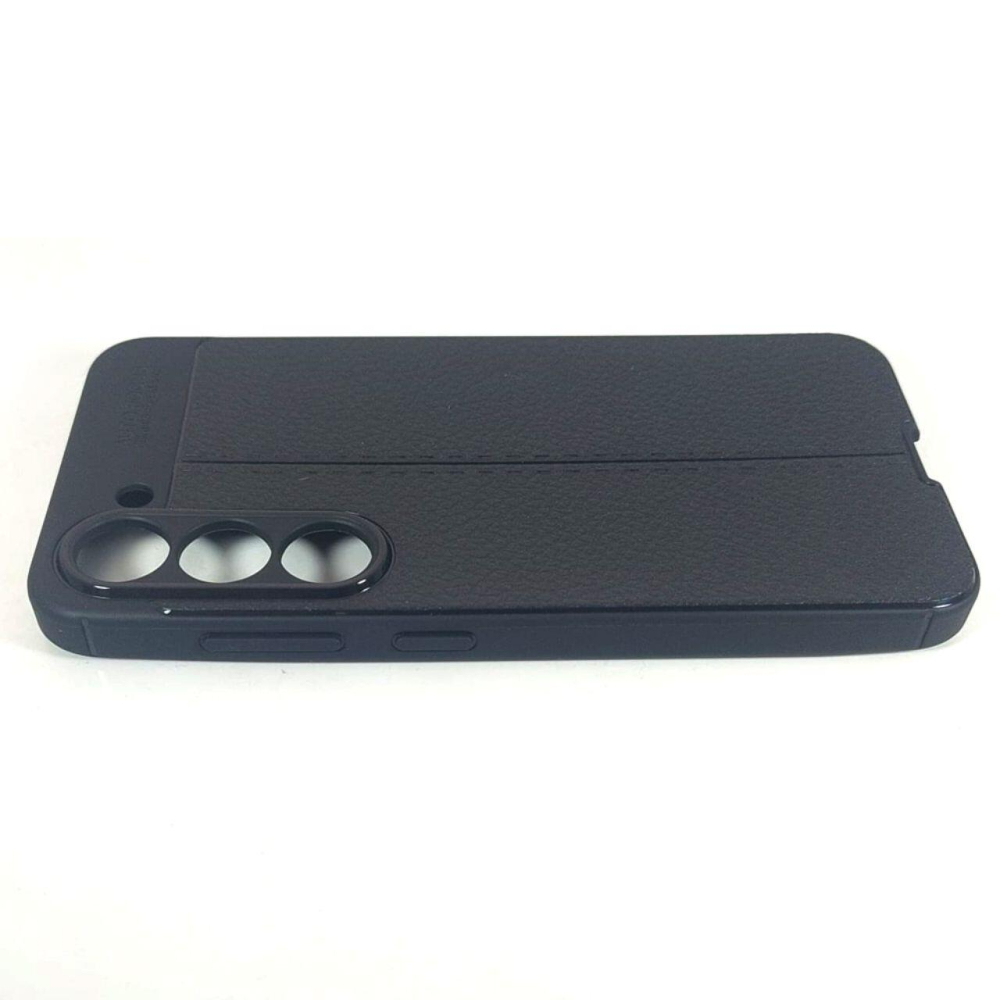 Devia Husa Leather Texture Shockproof Samsung Galaxy S23 Plus Negru [2]
