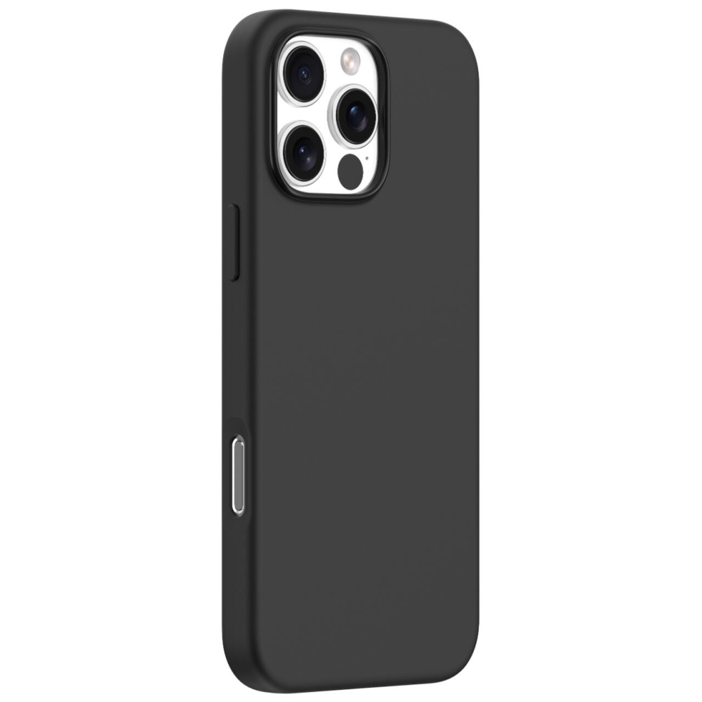 Devia Husa Nature Series Silicone Magnetic iPhone 16 Pro Black [2]