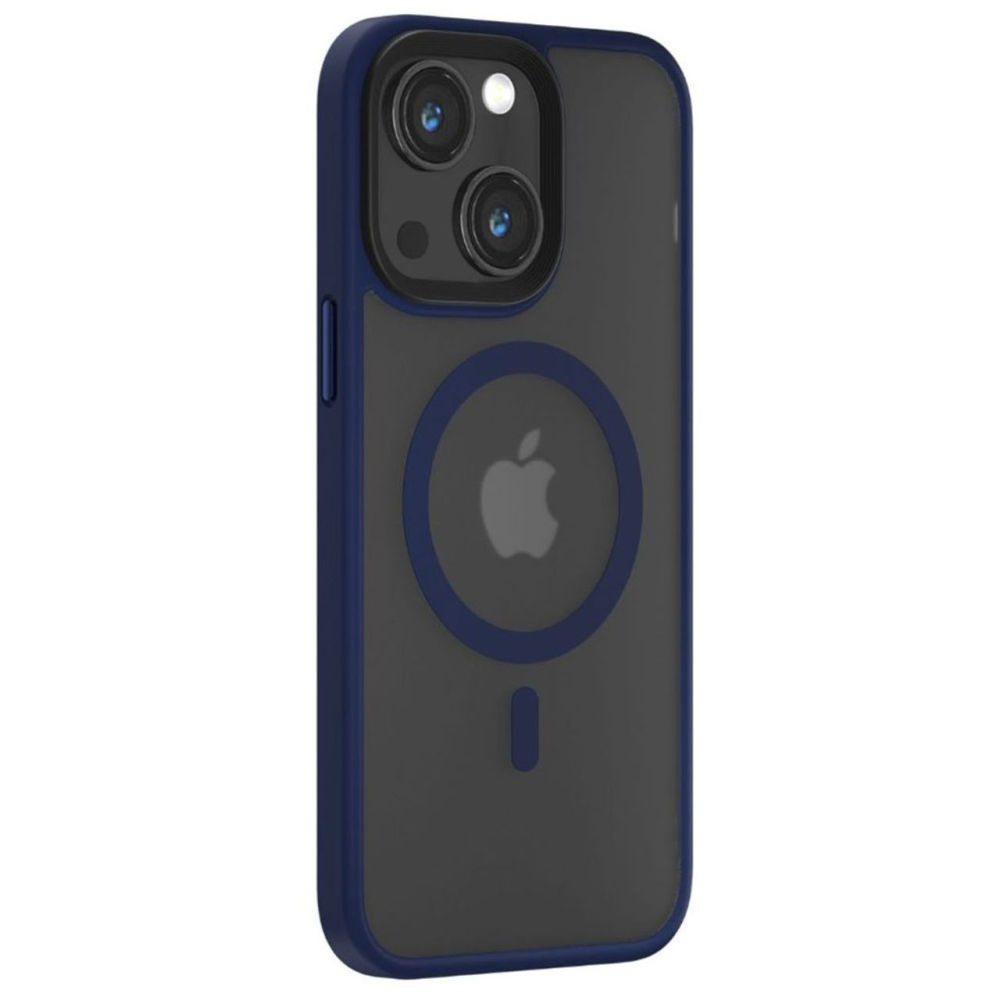 Devia Husa Pino Series Magnetic Shockproof iPhone 15 Albastru [2]