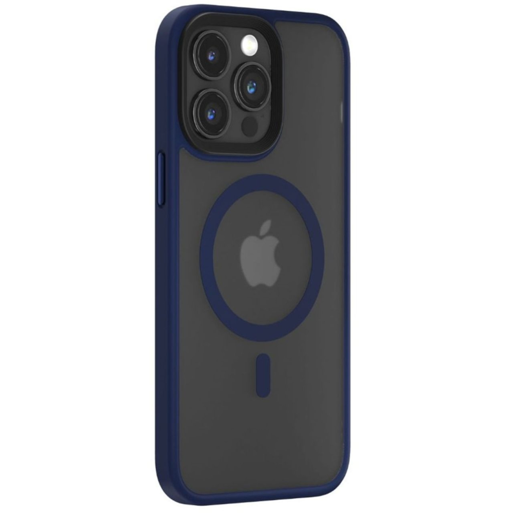 Devia Husa Pino Series Magnetic Shockproof iPhone 15 Pro Max Albastru [2]
