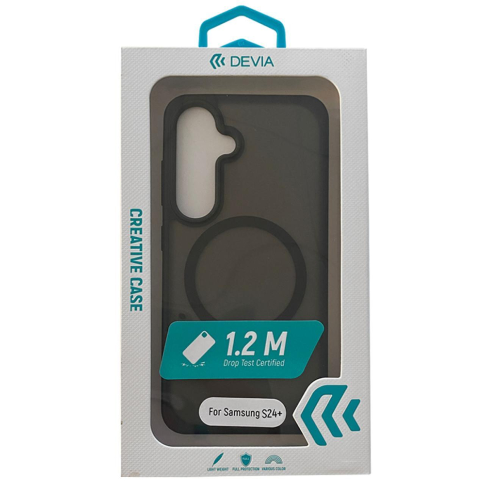 Devia Husa Pino Series Magnetic Shockproof Samsung Galaxy S24 Plus Negru [2]