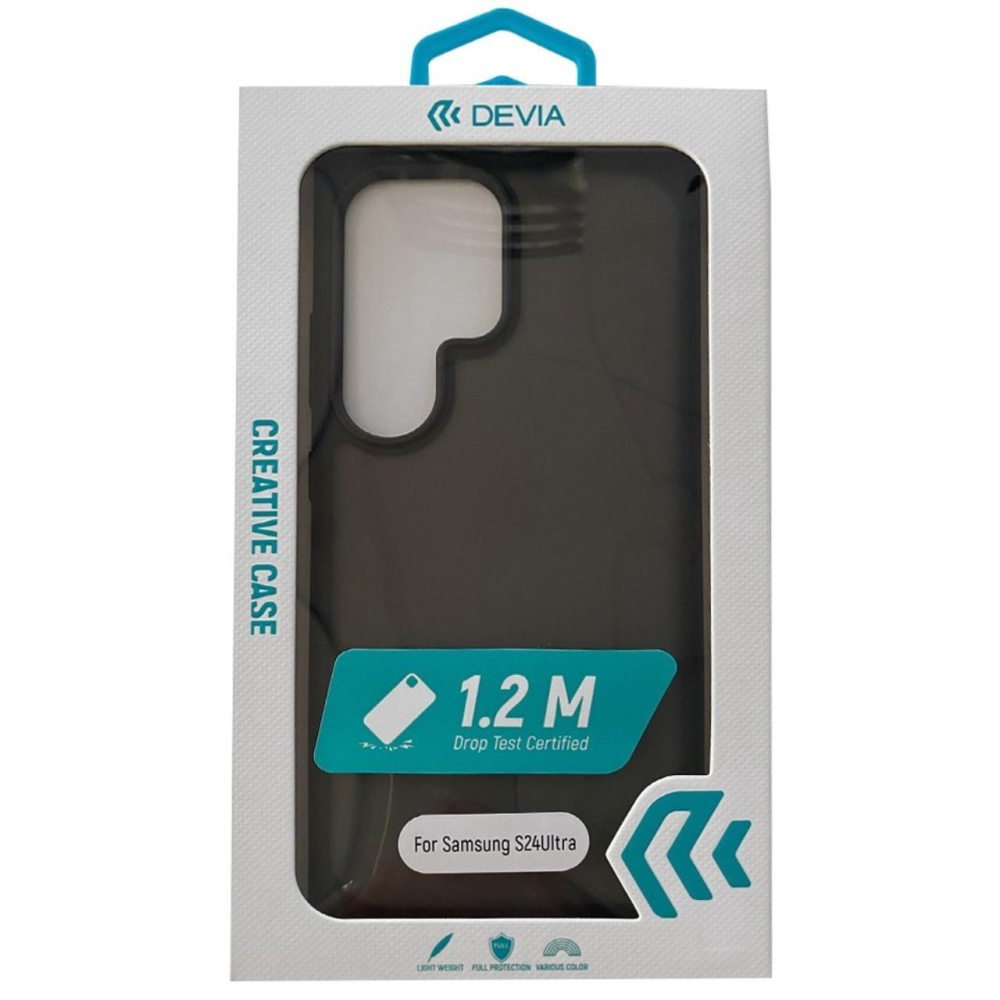 Devia Husa Pino Series Shockproof Samsung Galaxy S24 Ultra Negru [2]