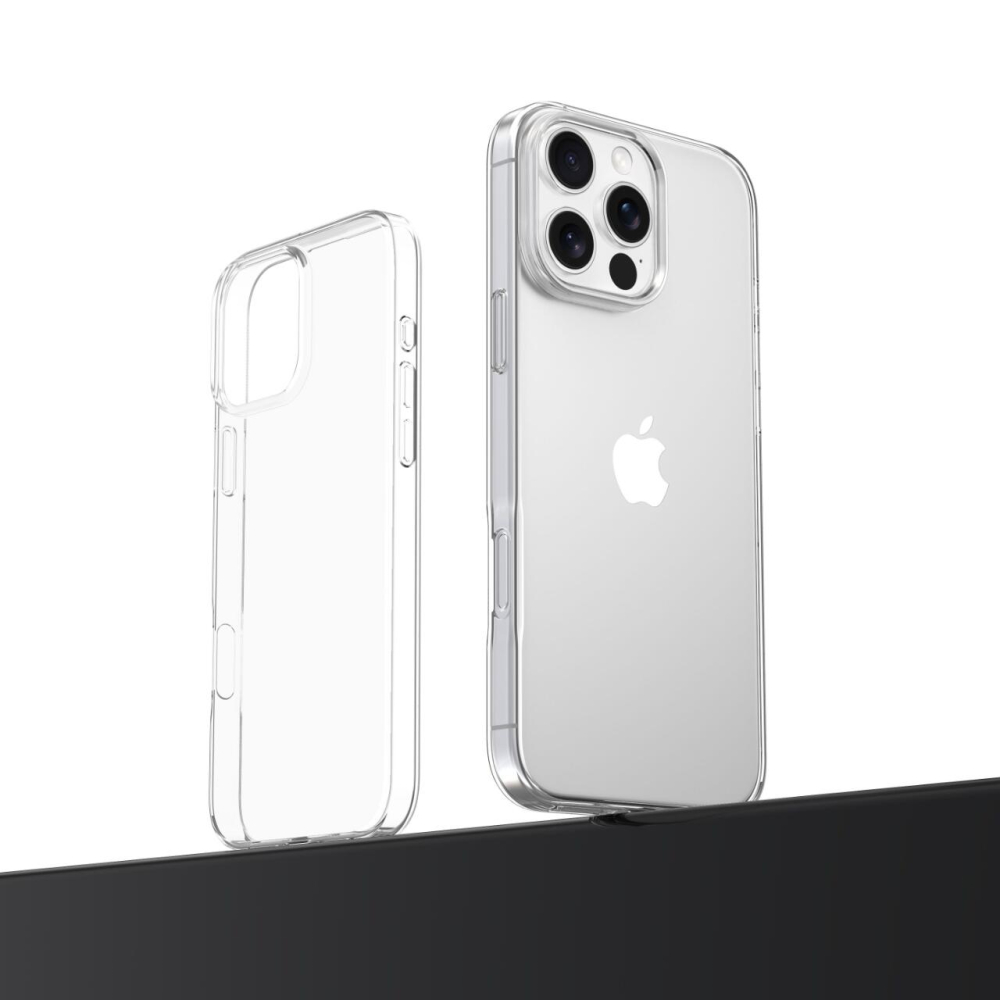 Devia Husa Silicon Naked iPhone 16 Pro Max Transparent [2]