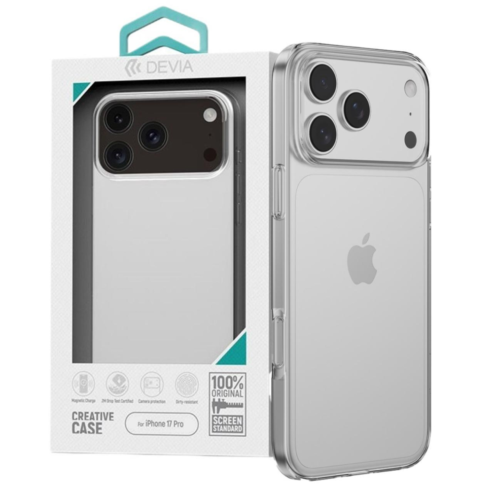 Devia Husa Silicon Naked iPhone 17 Pro Transparent [7]