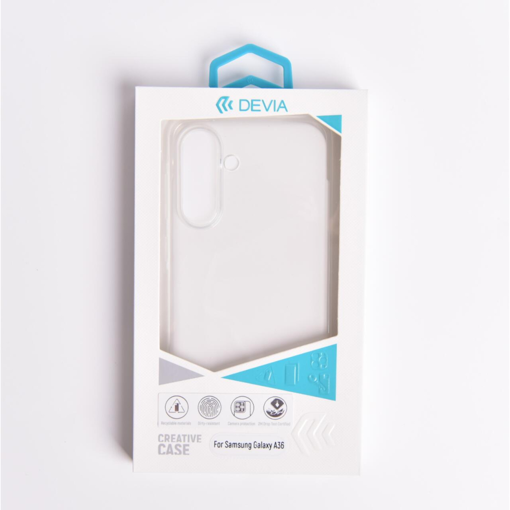 Devia Husa Silicon Naked Samsung Galaxy A36 Crystal Clear (0.5mm) [2]