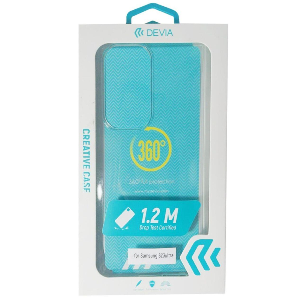 Devia Husa Silicon Naked Samsung Galaxy S23 Ultra Crystal Clear (0.5mm) [3]