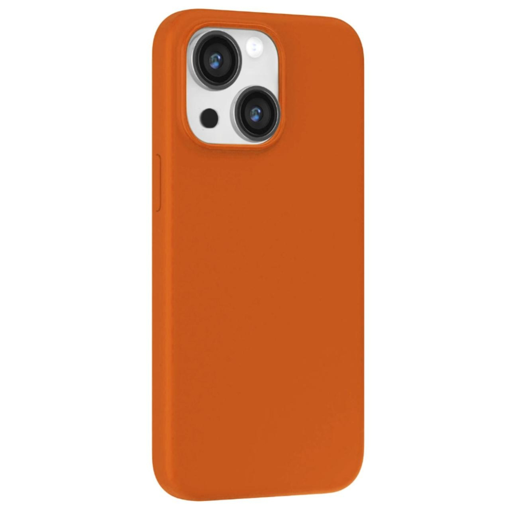 Devia Husa Silicon Nature Series iPhone 15 Plus Portocaliu [2]