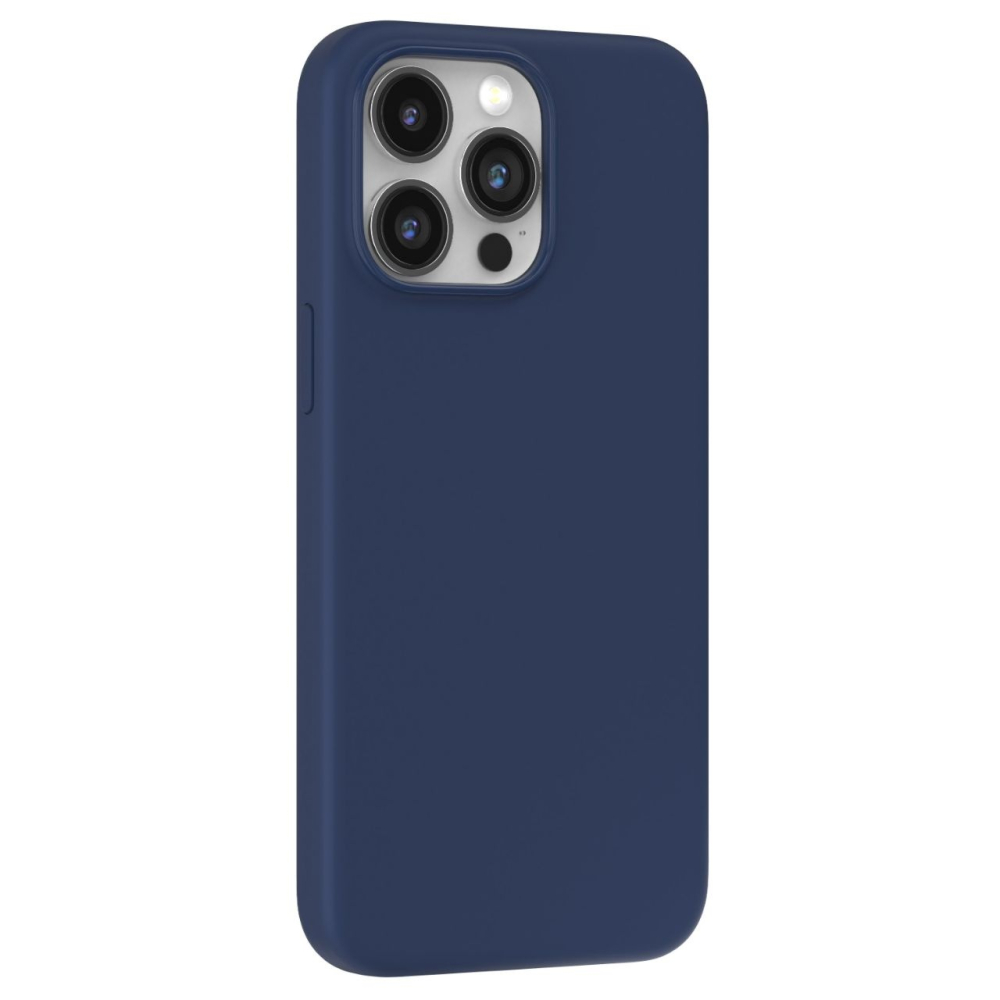 Devia Husa Silicon Nature Series iPhone 15 Pro Albastru [2]