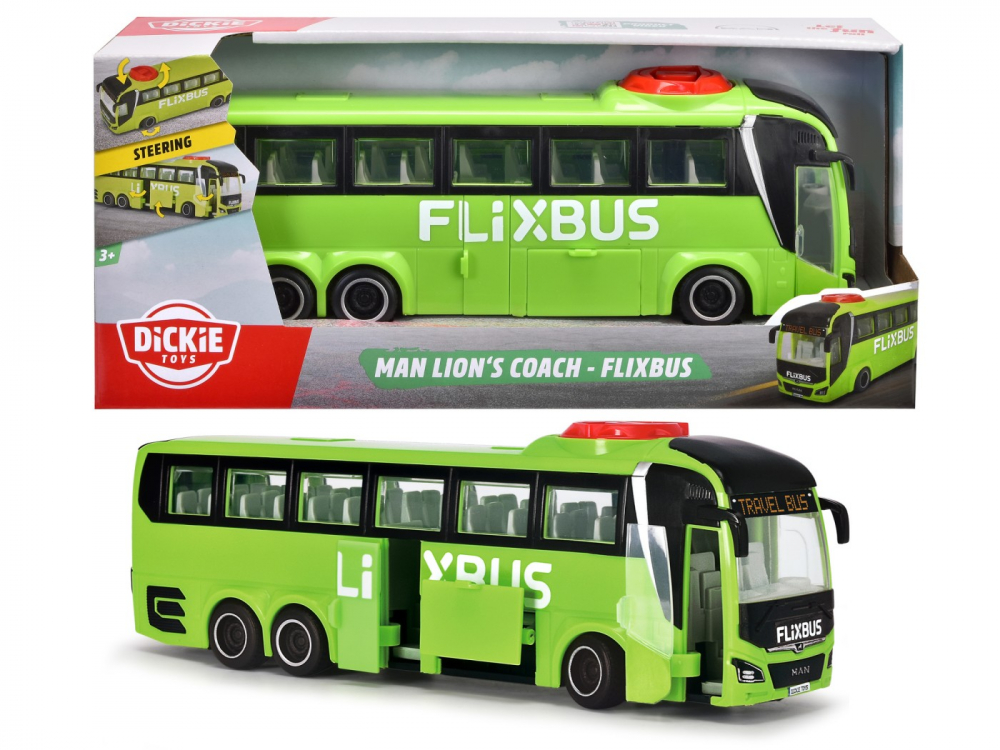 Dickie autocar flixbus man lions coach 26.5cm [5]
