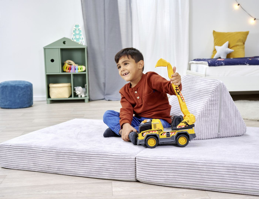  dickie camion cu excavator cu sunete si lumini 30cm copii varsta 3 ani - 11 ani [5]
