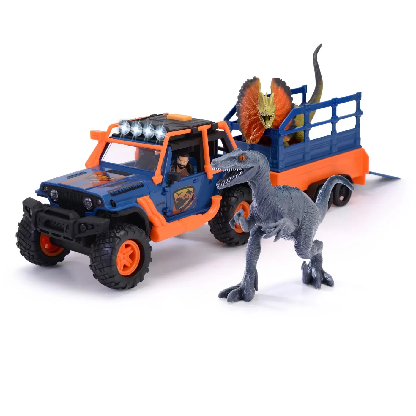 Dickie dino commander set masinuta si figurine [2]