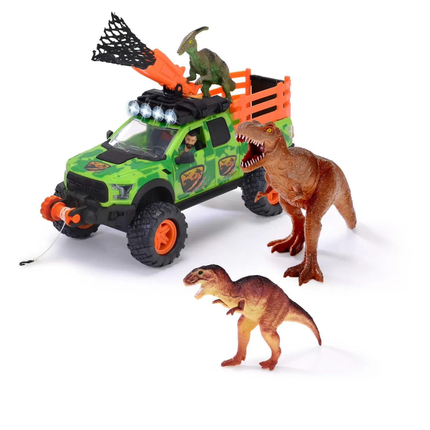 Dickie dino hunter set masinuta si figurine [2]