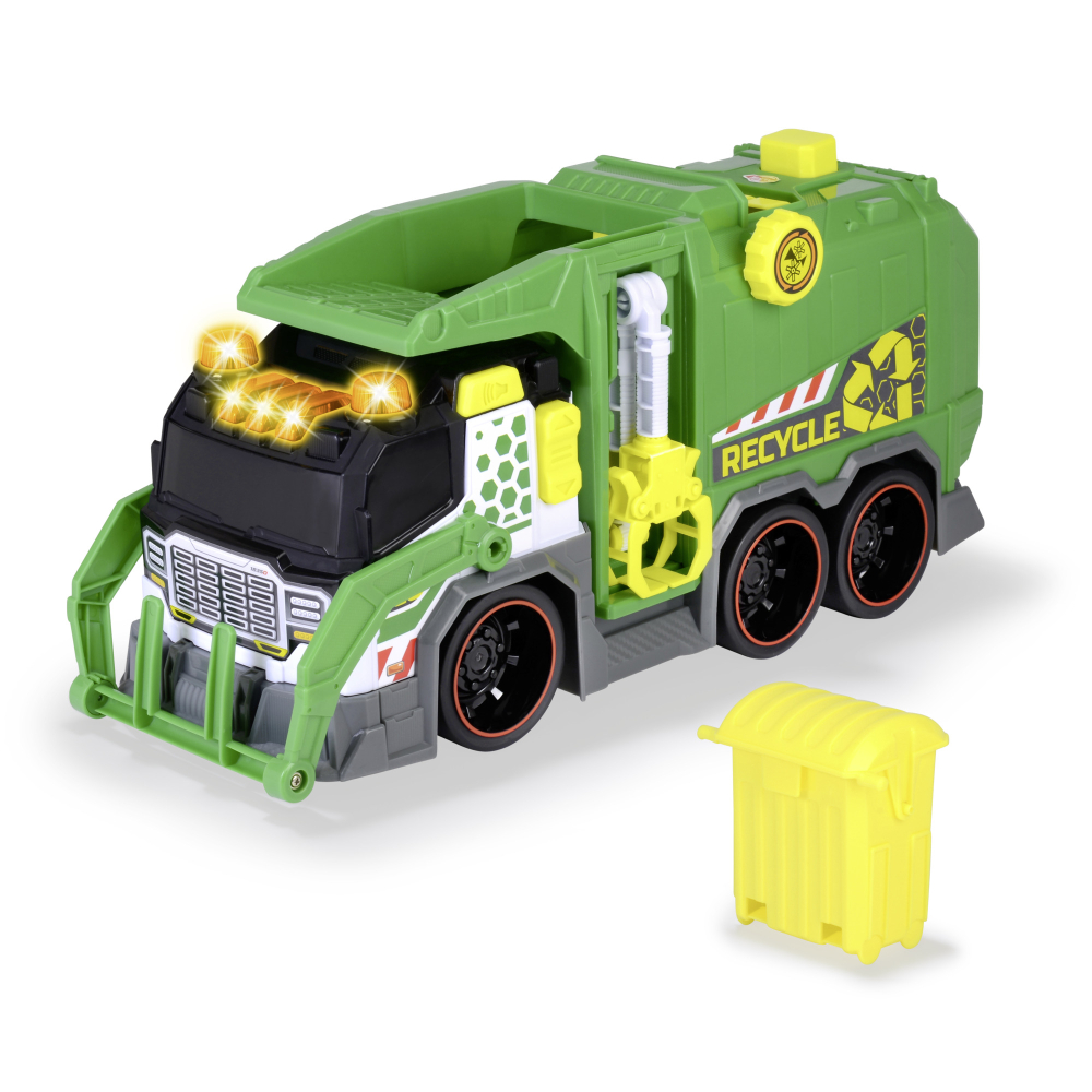 Dickie toys camion de reciclare cu lumini si sunete 39cm [2]