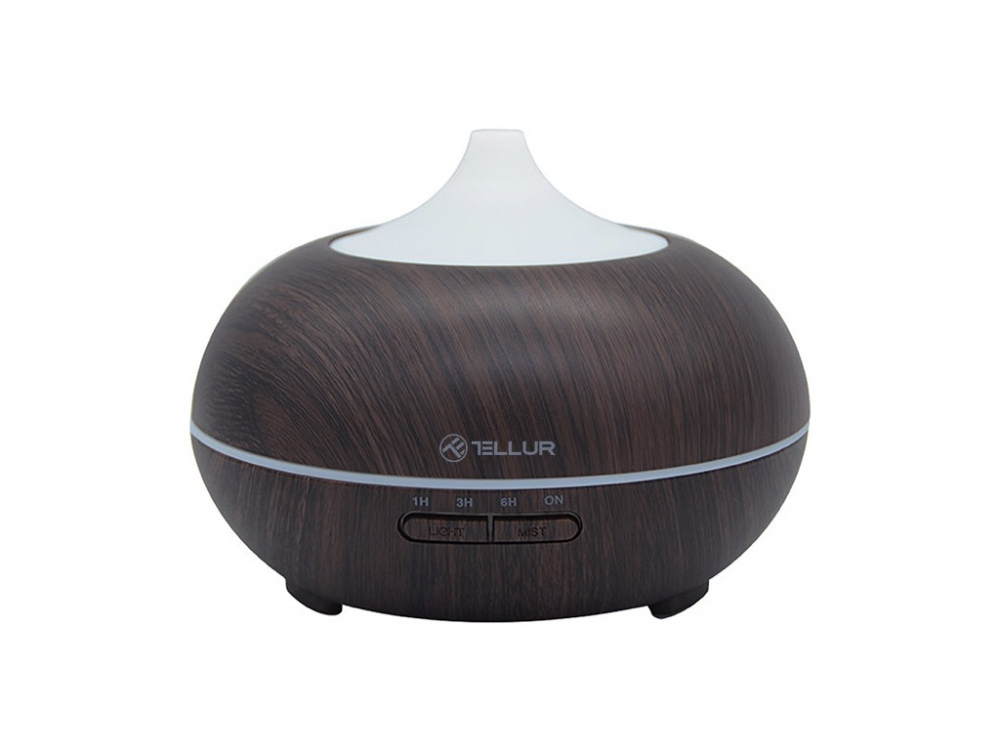 Difuzor Aromaterapie WiFi Tellur Smart, 300ml, LED, Maro închis [1]