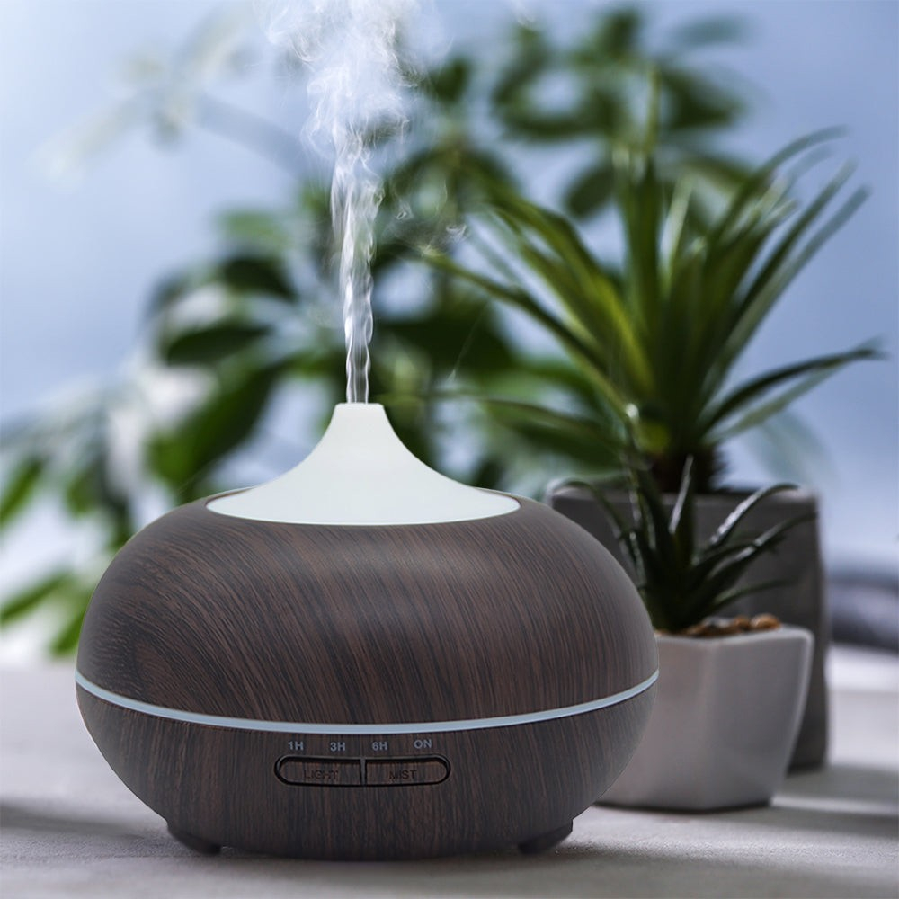 Difuzor Aromaterapie WiFi Tellur Smart, 300ml, LED, Maro închis [3]
