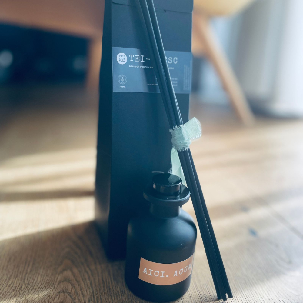 Difuzor odorizant natural de camera, parfum tei, hand made, premium [4]