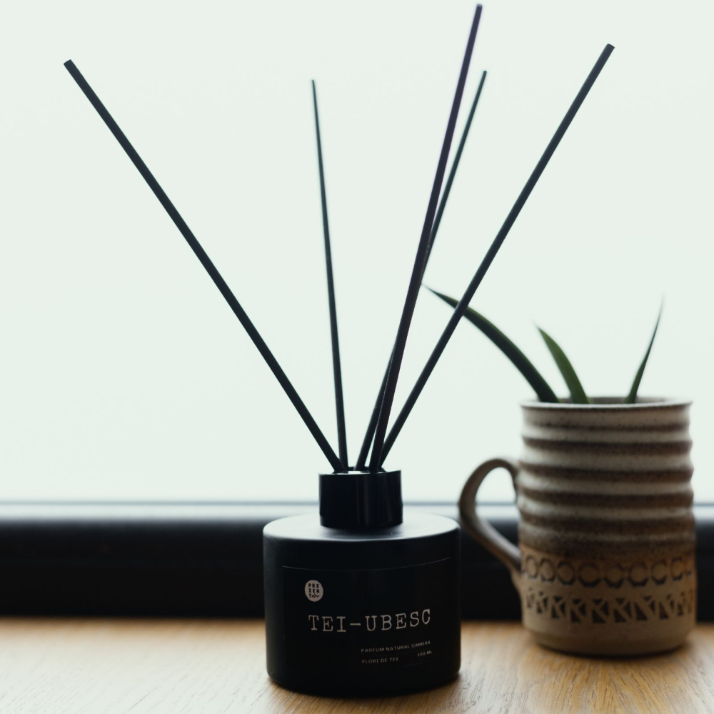 Difuzor odorizant natural de camera, parfum tei, hand made, premium [7]