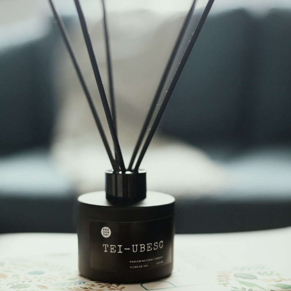 Difuzor odorizant natural de camera, parfum tei, hand made, premium [2]