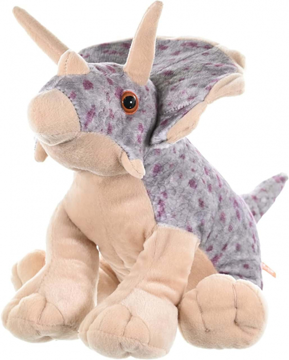 Dinozaur Triceratops - Jucarie Plus Wild Republic 30 cm [4]