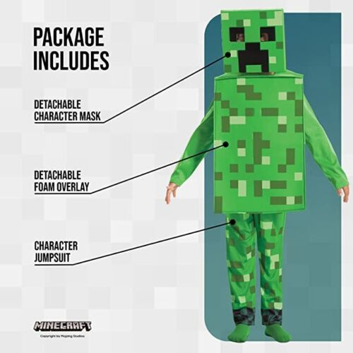 Disguise - Costum Creeper Fancy Child, 4-6 ani varsta 4-6 ani, Baieti [4]