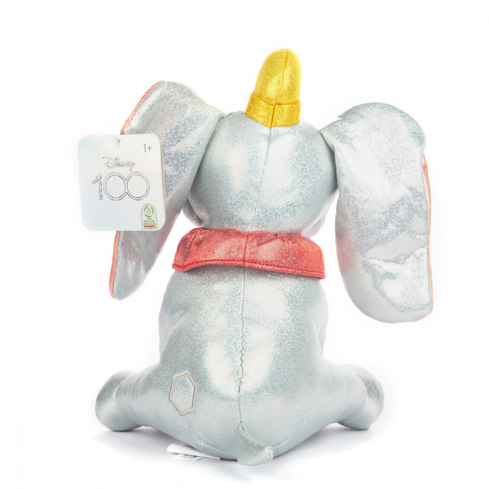 Disney 100 - Plus cu sclipici si sunete, Dumbo, 28 cm varsta 1-2 ani ,2-3 ani ,3-5 ani ,5-7 ani ,7-9 ani ,9-12 ani ,12-14 ani, Unisex [4]