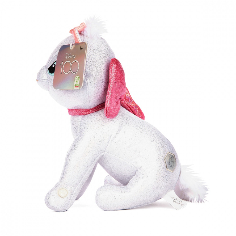 Disney 100 - Plus cu sclipici si sunete, Marie, 28 cm varsta 1-2 ani ,2-3 ani ,3-5 ani ,5-7 ani ,7-9 ani ,9-12 ani ,12-14 ani, Unisex [2]