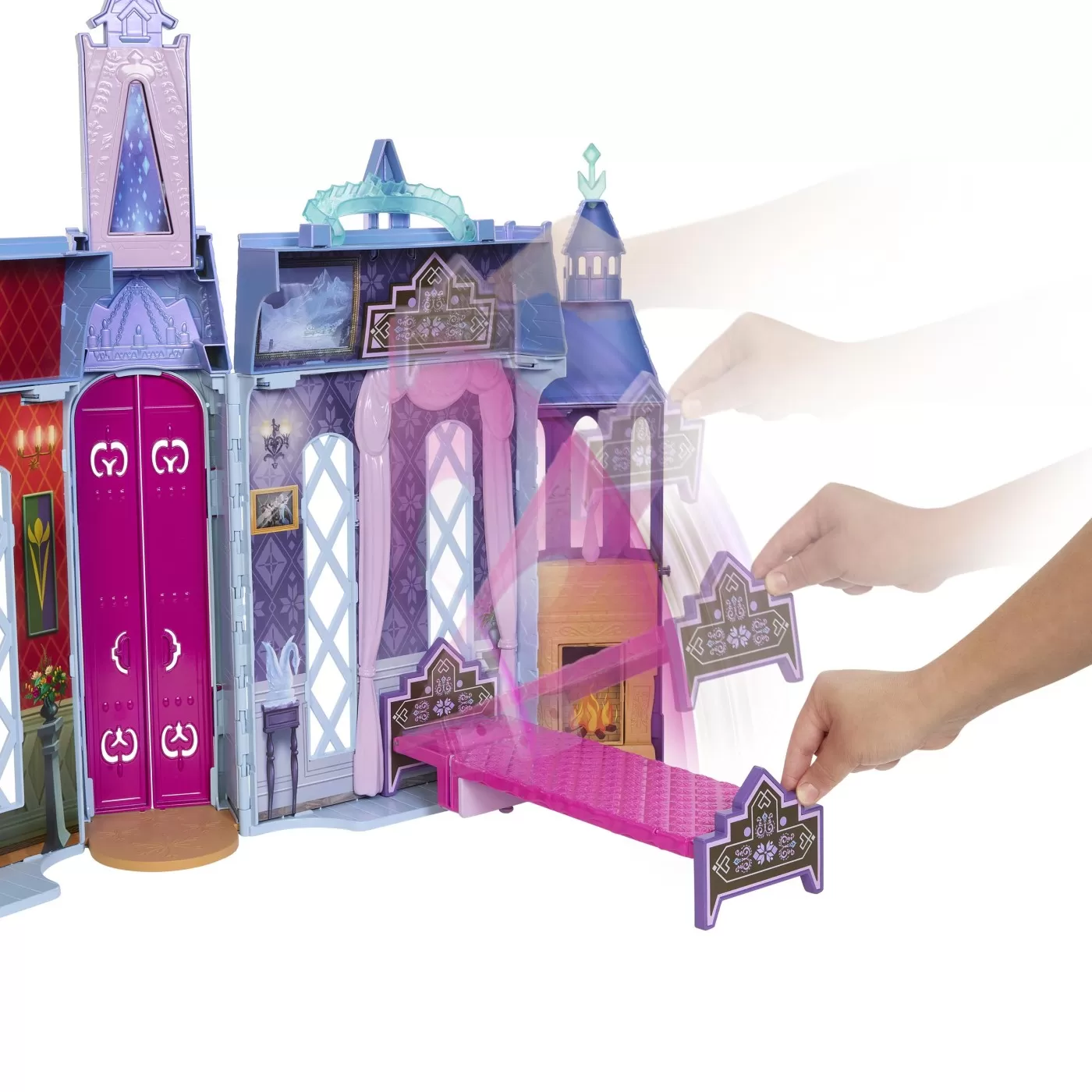 Disney frozen castelul elsei din aredelle, varsta de la 3 ani la 7 ani [2]