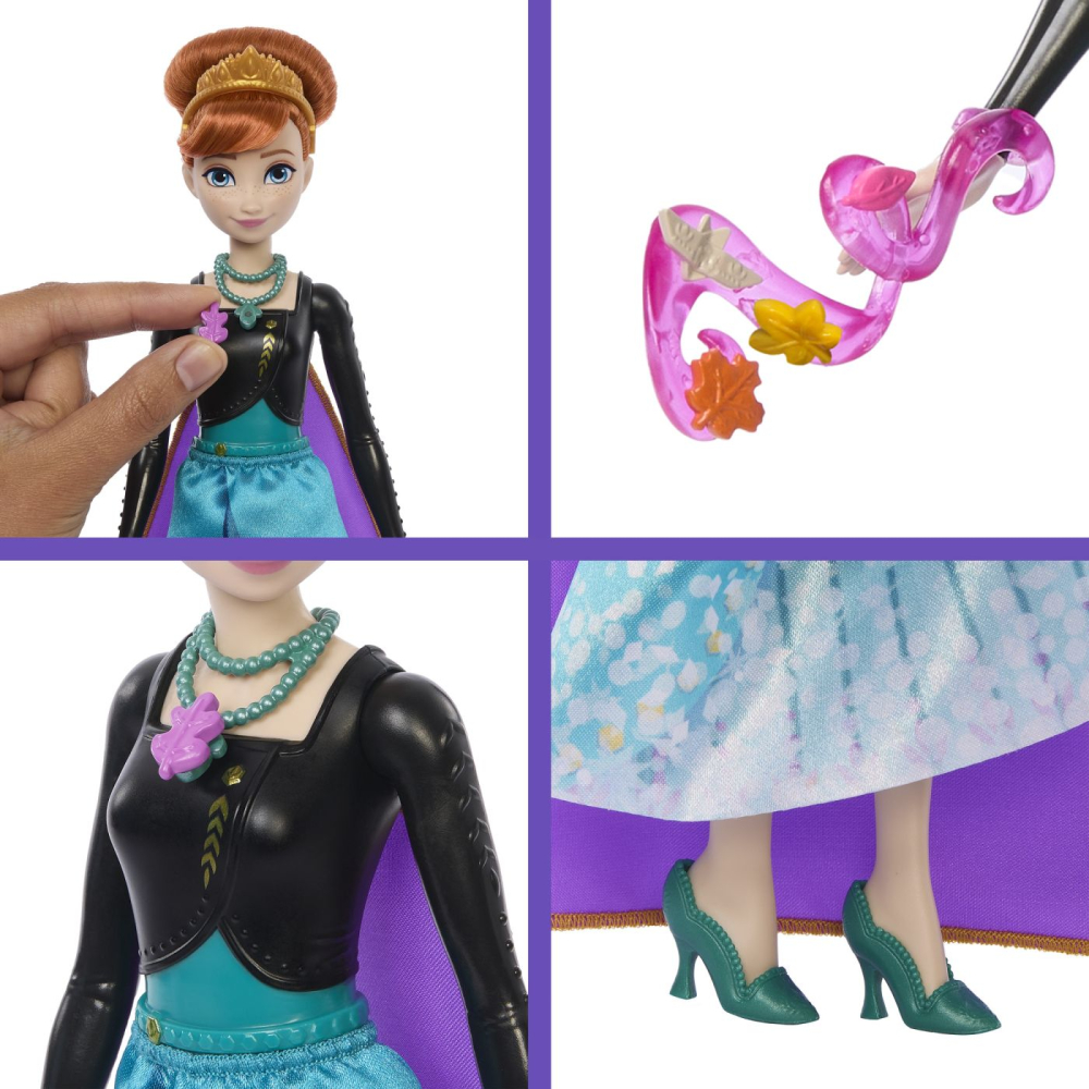 Disney frozen jewel reveal papusa anna [10]