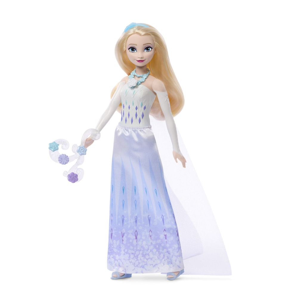 Disney frozen jewel reveal papusa elsa copii varsta 3 ani - 7 ani [8]