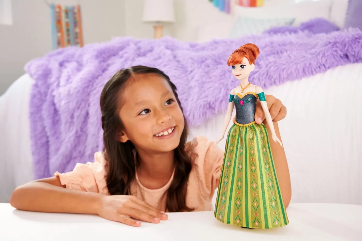Disney frozen papusa anna cantareata, varsta de la 3 ani la 7 ani [3]