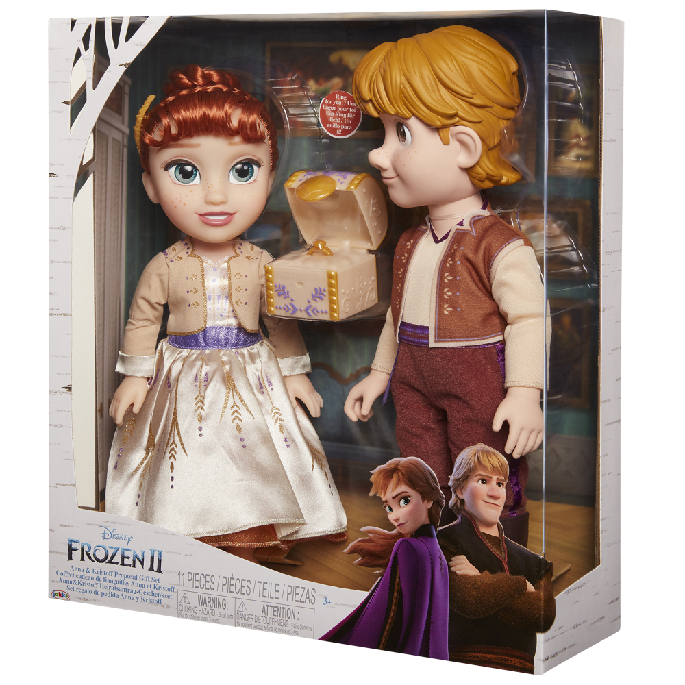 Disney Frozen - Set de papusi Anna si Kristoff varsta 3-5 ani ,5-7 ani ,7-9 ani, Fete [2]